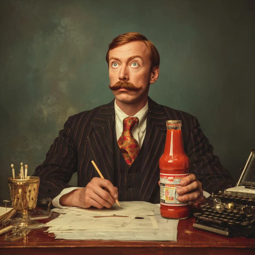 Wes Anderson style accountant